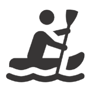 icon canoing